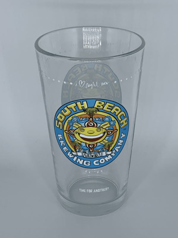 MAIN SBBC LOGO PINT GLASS, 16OZ