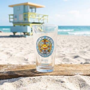 MAIN SBBC LOGO PINT GLASS, 16OZ