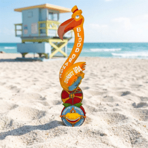 FLAMINGO 'BLOOD ORANGE IPA' TAPHANDLE