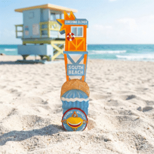 LIFEGUARD TOWER 'SUNSHINE BLONDE ALE' TAPHANDLE