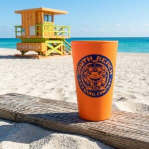 SILICONE PINT GLASSES, 16OZ