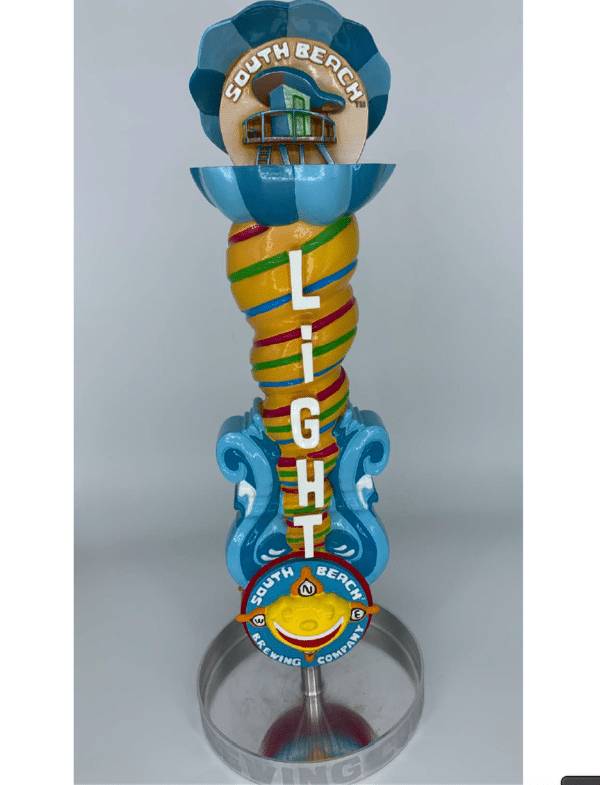 CLAMSHELL 'SOUTH BEACH LIGHT' TAPHANDLE