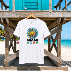 WHITE 2026 FUTBOL SOCCER BALL LOGO TEES